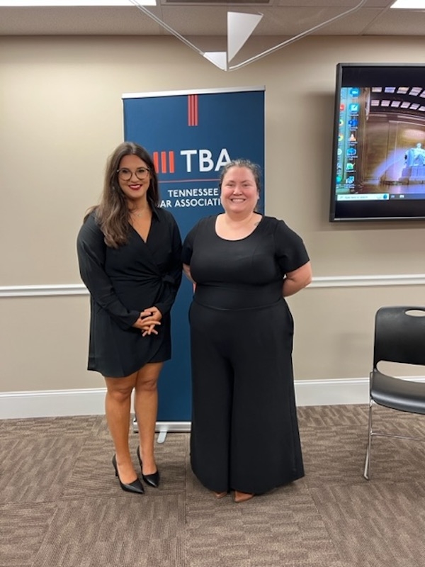 TBA young lawyers visit the Duncan School of Law