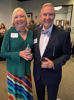 TBA President Jim Barry and his wife Ellen