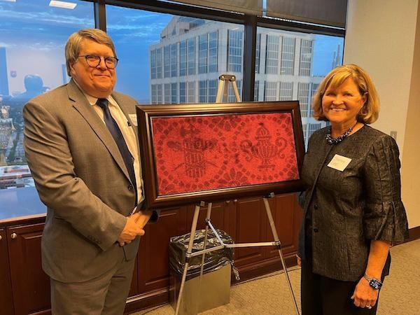 Presentation to Retiring Justice Sharon Lee at Tennessee Supreme Court Historical Society event September 2023