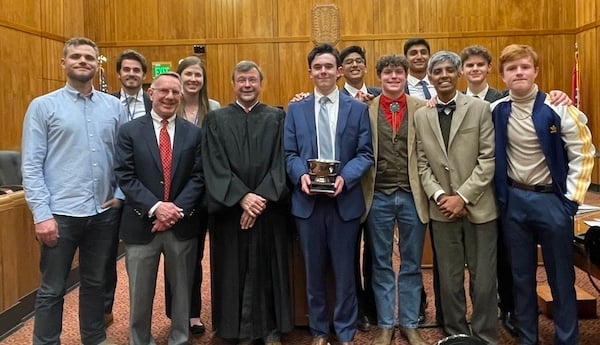 Montgomery Bell Academy take 2nd place at the 2024 Tennessee State High School Mock Trial Competition
