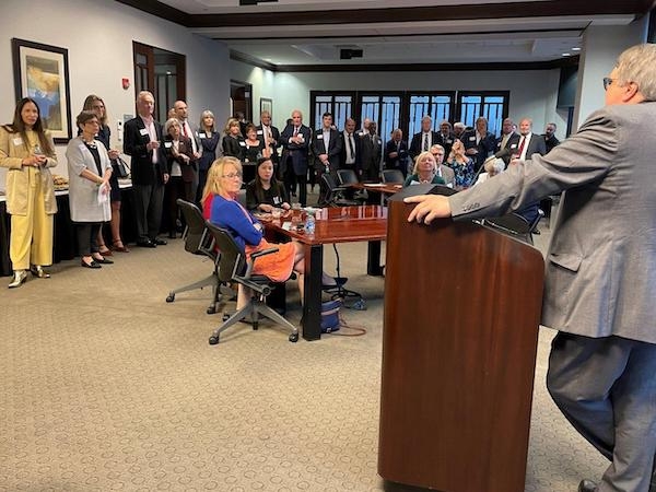 Crowd shot of Tennessee Supreme Court Historical Society event September 2023