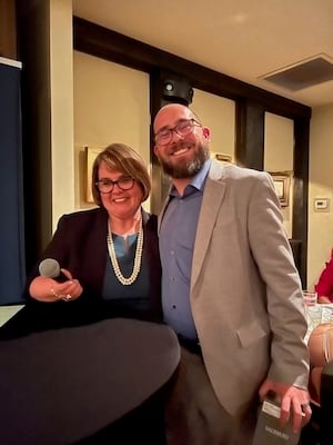 Michelle Greenway Sellers and Matt Knable