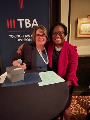 Michelle Greenway Sellers and Joycelyn Stevenson