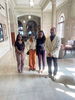 Law school and high school students at the University of Memphis, March 2024
