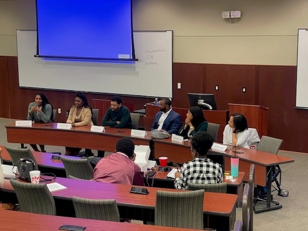 Panel of attorneys speak to Diversity Law Week students in Memphis, March 2024