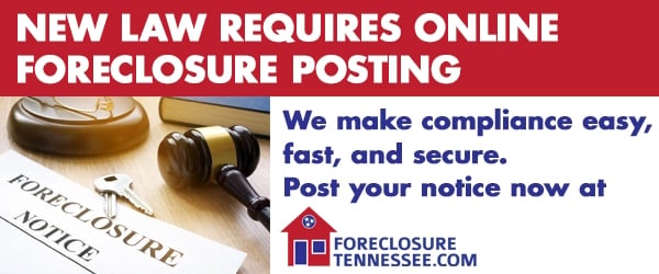 Marketing image for ForeclosureTennessee.com