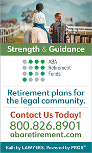 Ad for ABA Retirement Funds